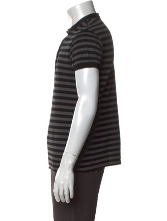 Saint Laurent 2015 Striped Polo Shirt
