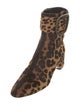 Saint Laurent Ponyhair Animal Print Boots