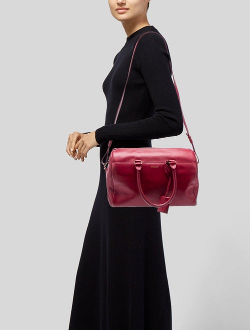 Saint Laurent Calfskin Classic Duffle 6 w/ Strap