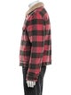 Saint Laurent 2020 Plaid Print Trucker Jacket