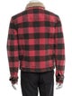 Saint Laurent 2020 Plaid Print Trucker Jacket
