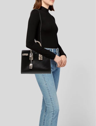 Saint Laurent Calfskin Sac De Jour Small