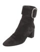 Saint Laurent Suede Sock Boots