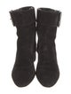 Saint Laurent Suede Sock Boots