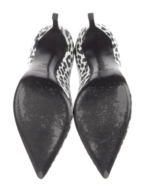 Saint Laurent Leather Printed Pumps