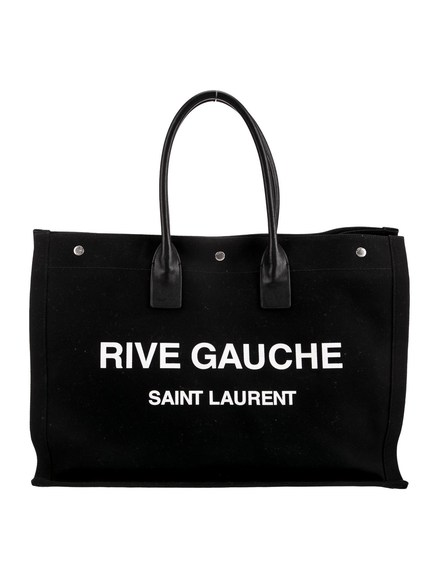 Saint Laurent Canvas Rive Gauche Large