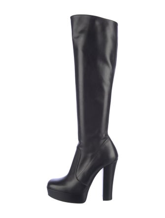 Saint Laurent Leather Boots