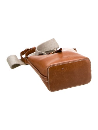 Saint Laurent Leather Bucket Bag