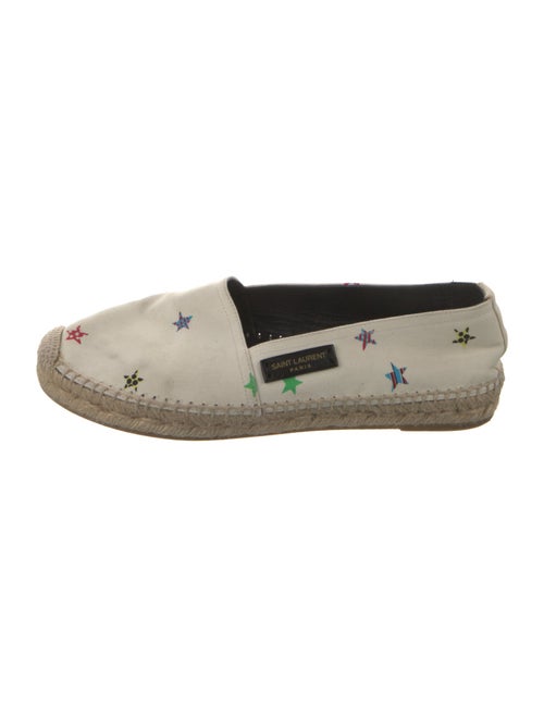 Saint Laurent Canvas Printed Espadrilles