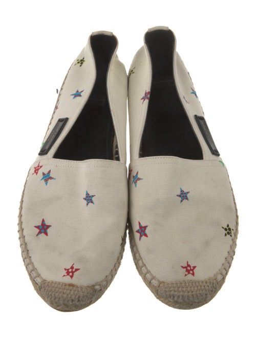 Saint Laurent Canvas Printed Espadrilles