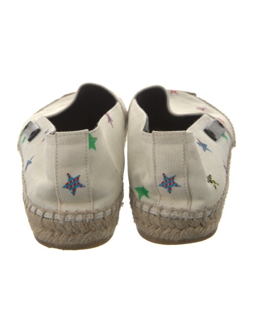 Saint Laurent Canvas Printed Espadrilles