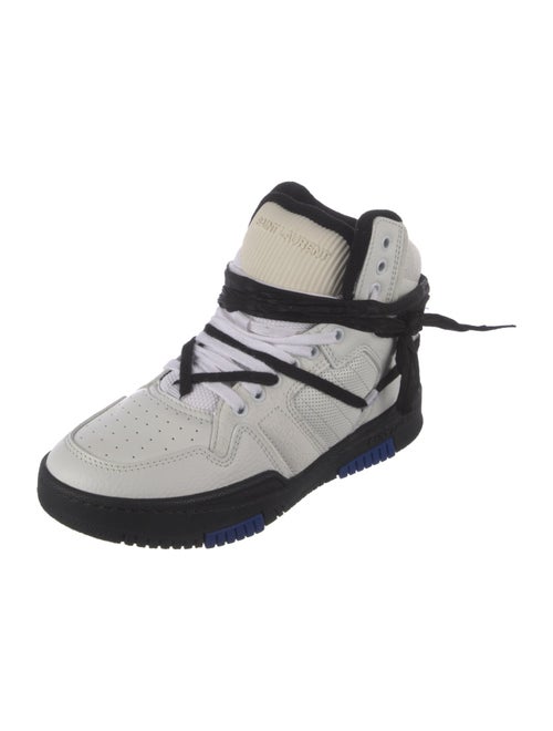 Saint Laurent Leather Sneakers