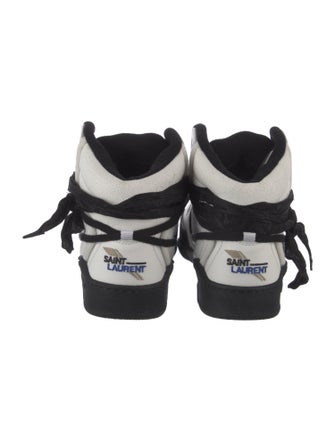 Saint Laurent Leather Sneakers