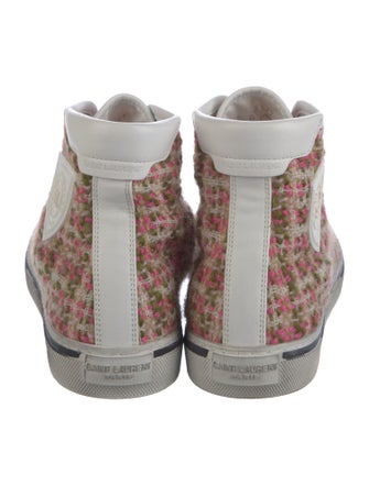 Saint Laurent Tweed Printed Sneakers