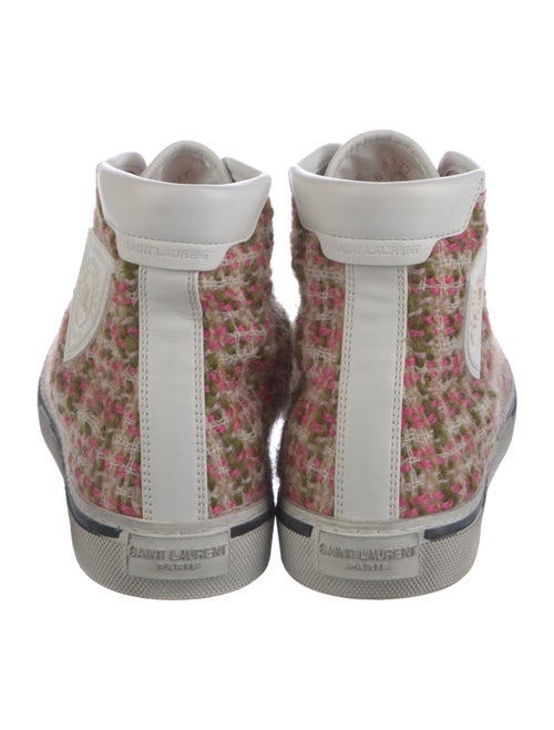 Saint Laurent Tweed Printed Sneakers