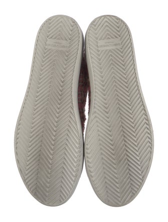 Saint Laurent Tweed Printed Sneakers