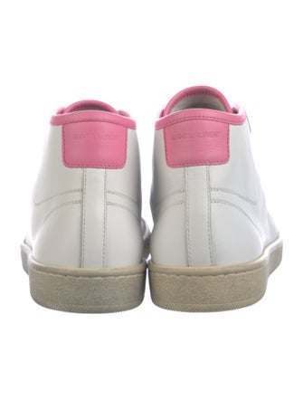 Saint Laurent Leather Sneakers
