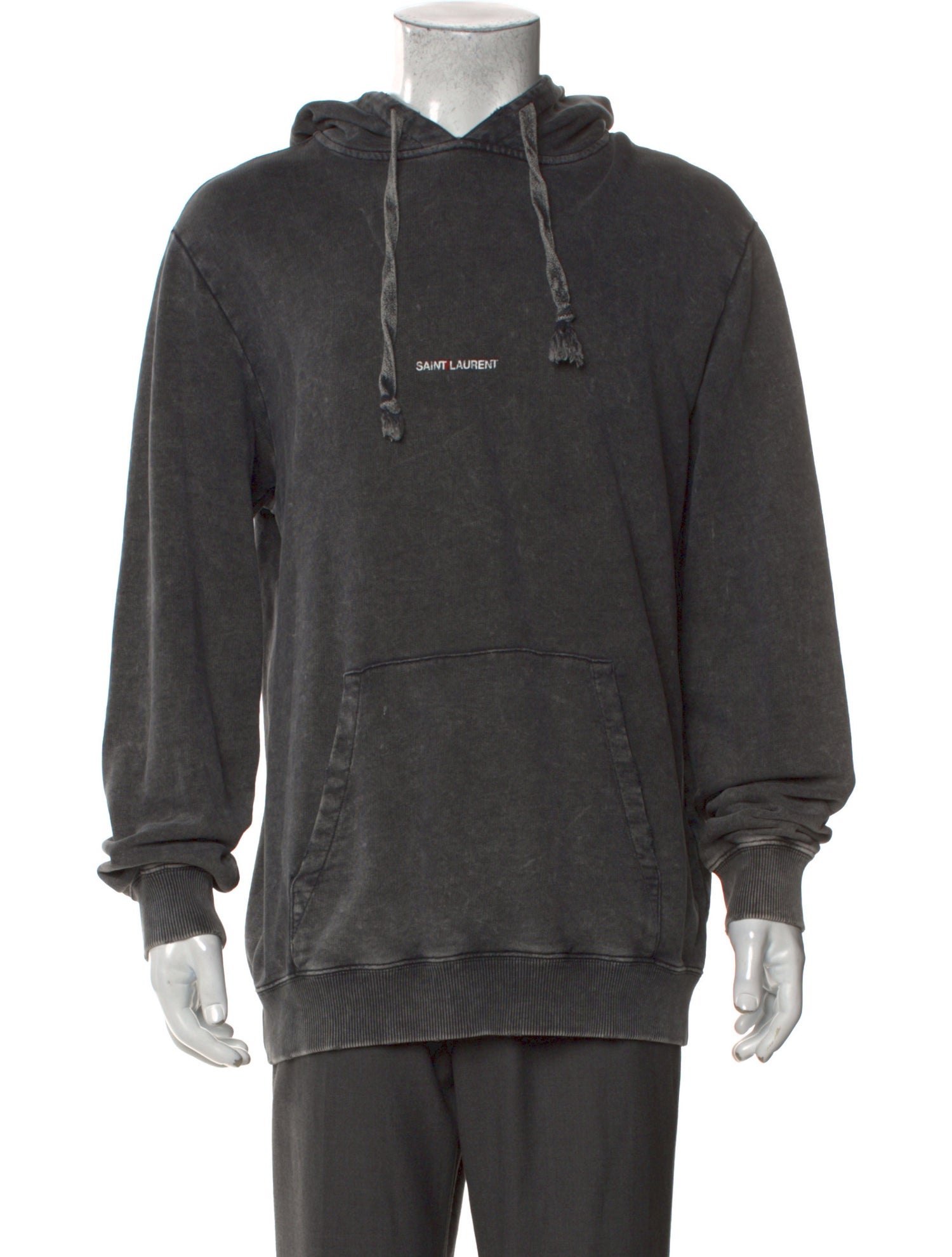 Saint Laurent 2018 Logo Hoodie