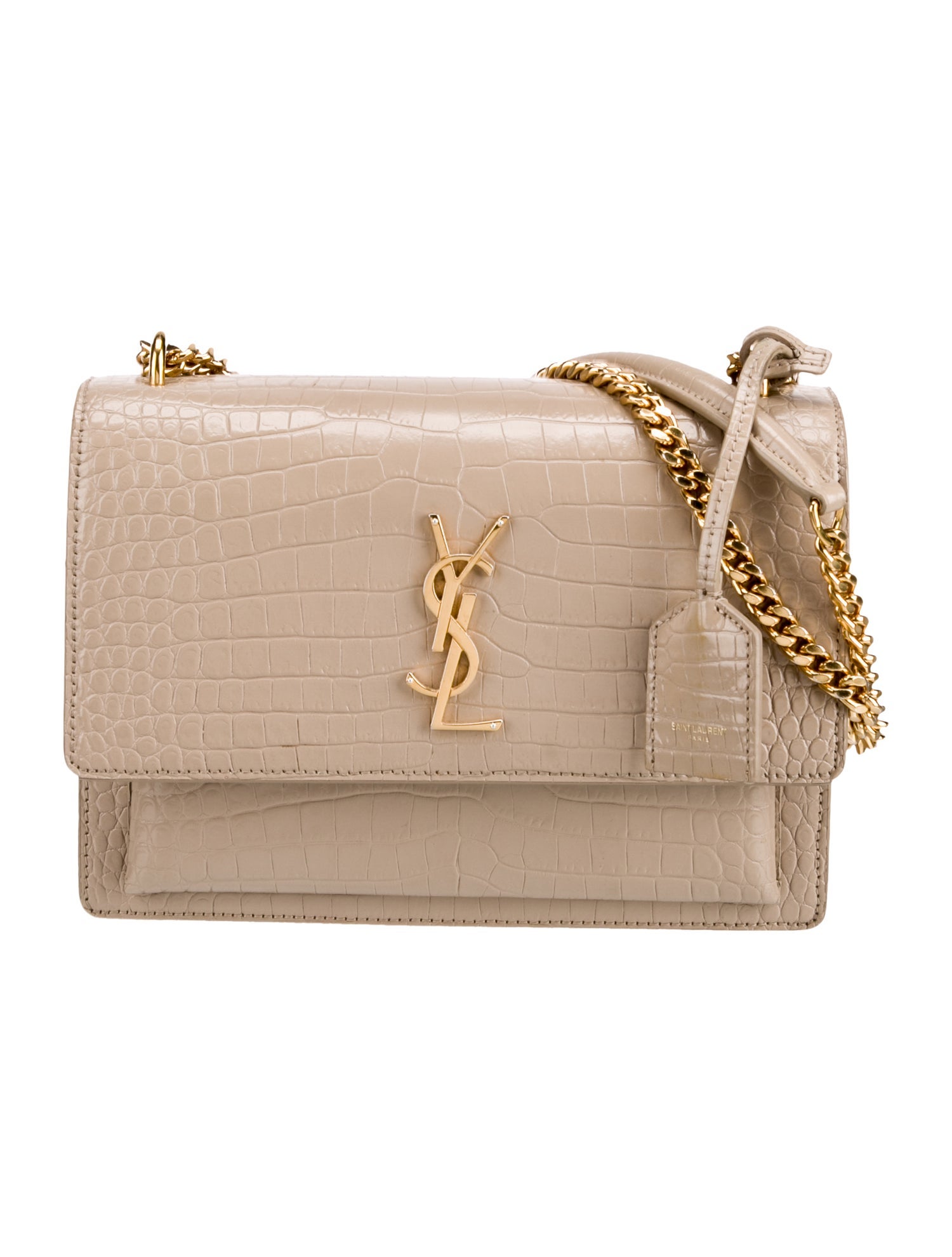 Saint Laurent Embossed Leather Sunset Medium 2022