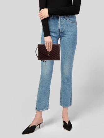 Saint Laurent Chevron Cassandre