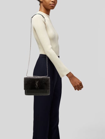 Saint Laurent Leather Sunset Medium