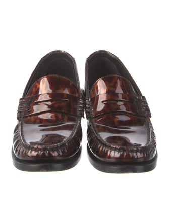Saint Laurent Patent Leather Loafers