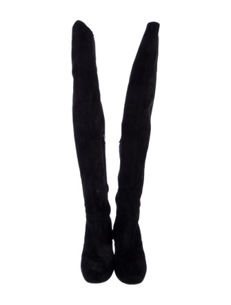 Saint Laurent Suede Boots