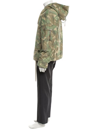 Saint Laurent 2021 Printed Parka