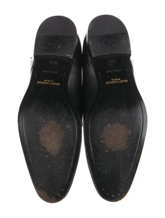 Saint Laurent Leather Oxfords