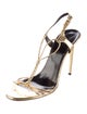 Saint Laurent Leather Slingback Sandals