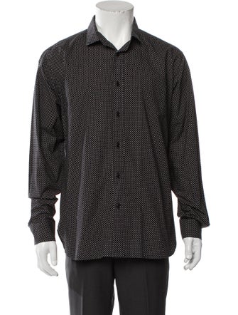 Saint Laurent 2013 Polka Dot Print Shirt