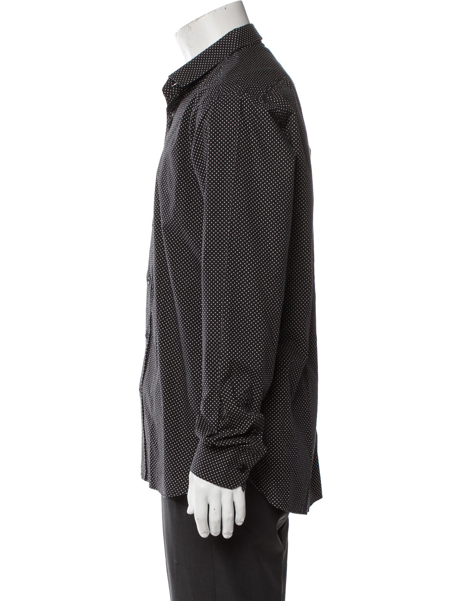 Saint Laurent 2013 Polka Dot Print Shirt