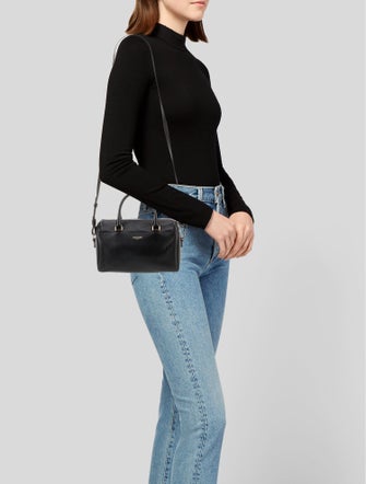 Saint Laurent Leather Top Handle Bag Baby