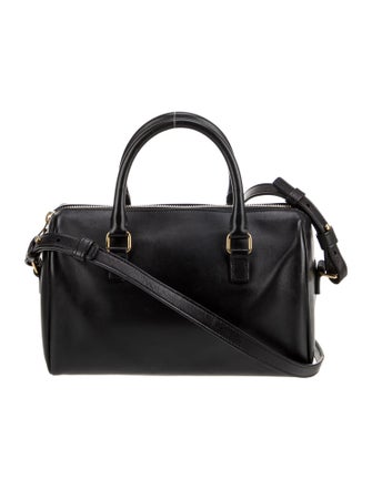 Saint Laurent Leather Top Handle Bag Baby