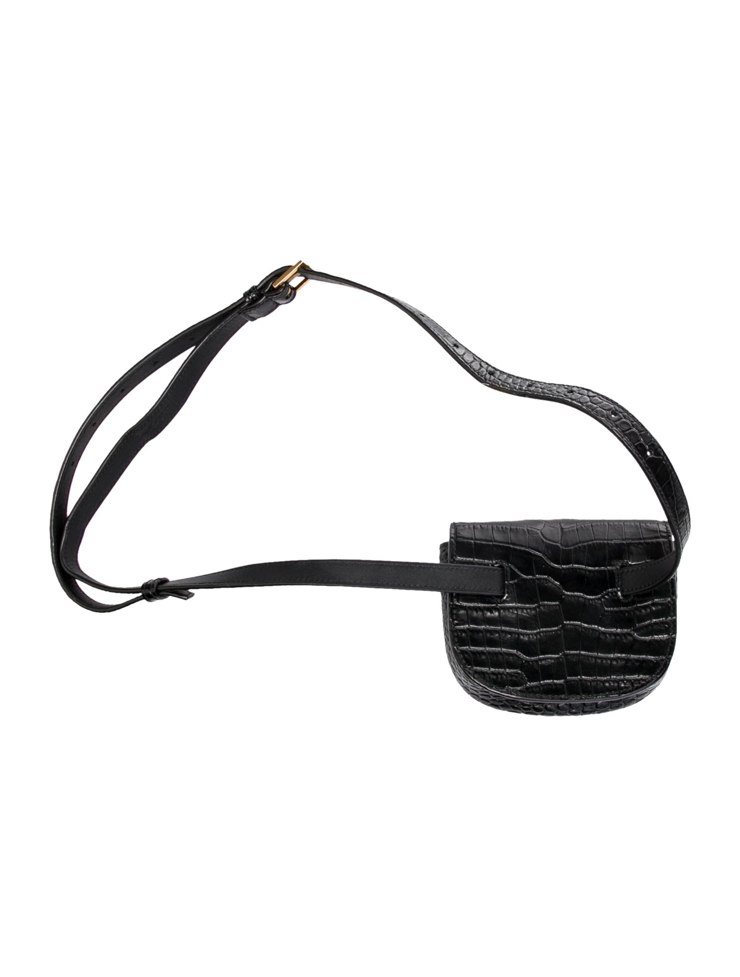 Saint Laurent Embossed Leather Kaia Mini