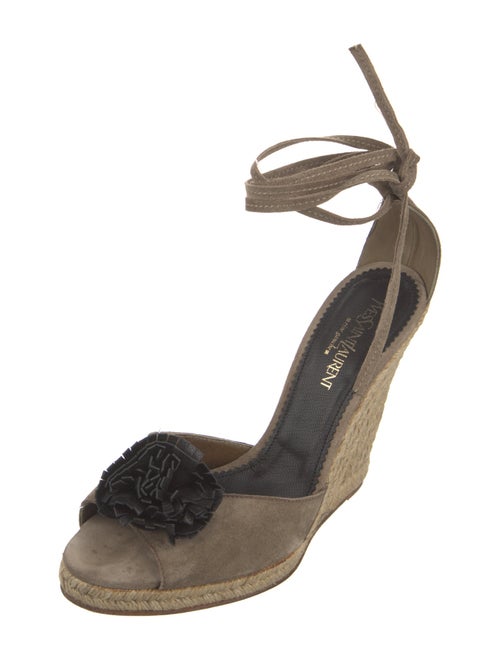 Saint Laurent Suede Espadrilles