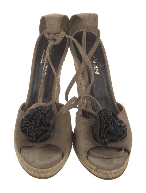Saint Laurent Suede Espadrilles