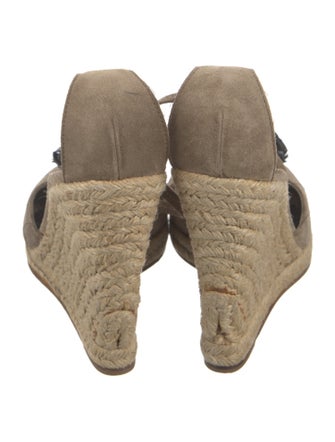 Saint Laurent Suede Espadrilles