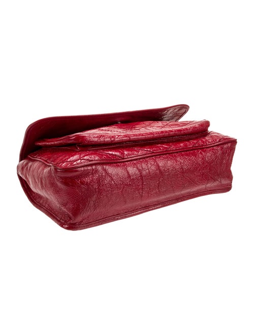 Saint Laurent Embossed Leather Niki Large