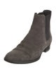 Saint Laurent Suede Chelsea Boots