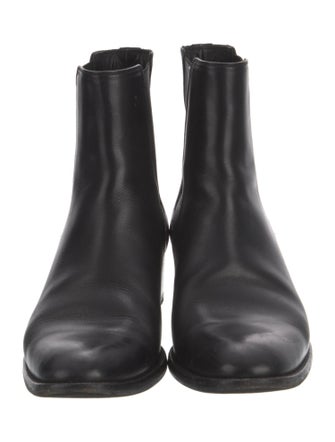 Saint Laurent Leather Chelsea Boots