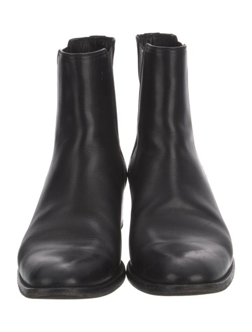 Saint Laurent Leather Chelsea Boots
