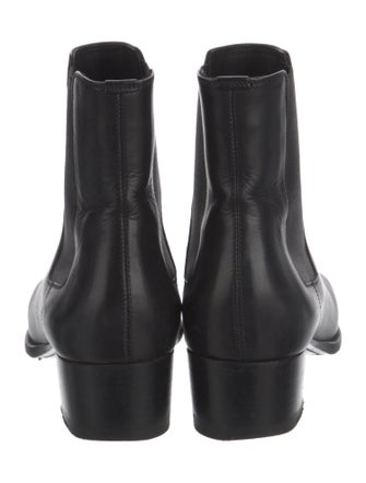 Saint Laurent Leather Chelsea Boots