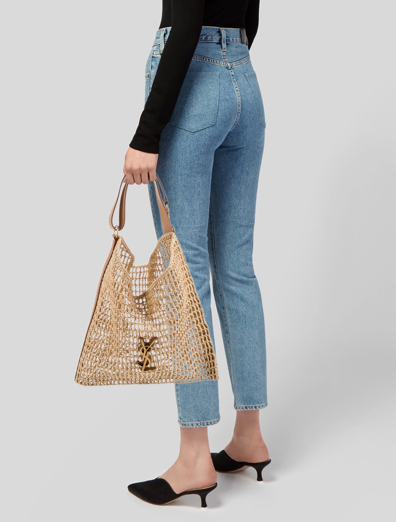 Saint Laurent Raffia Oxalis