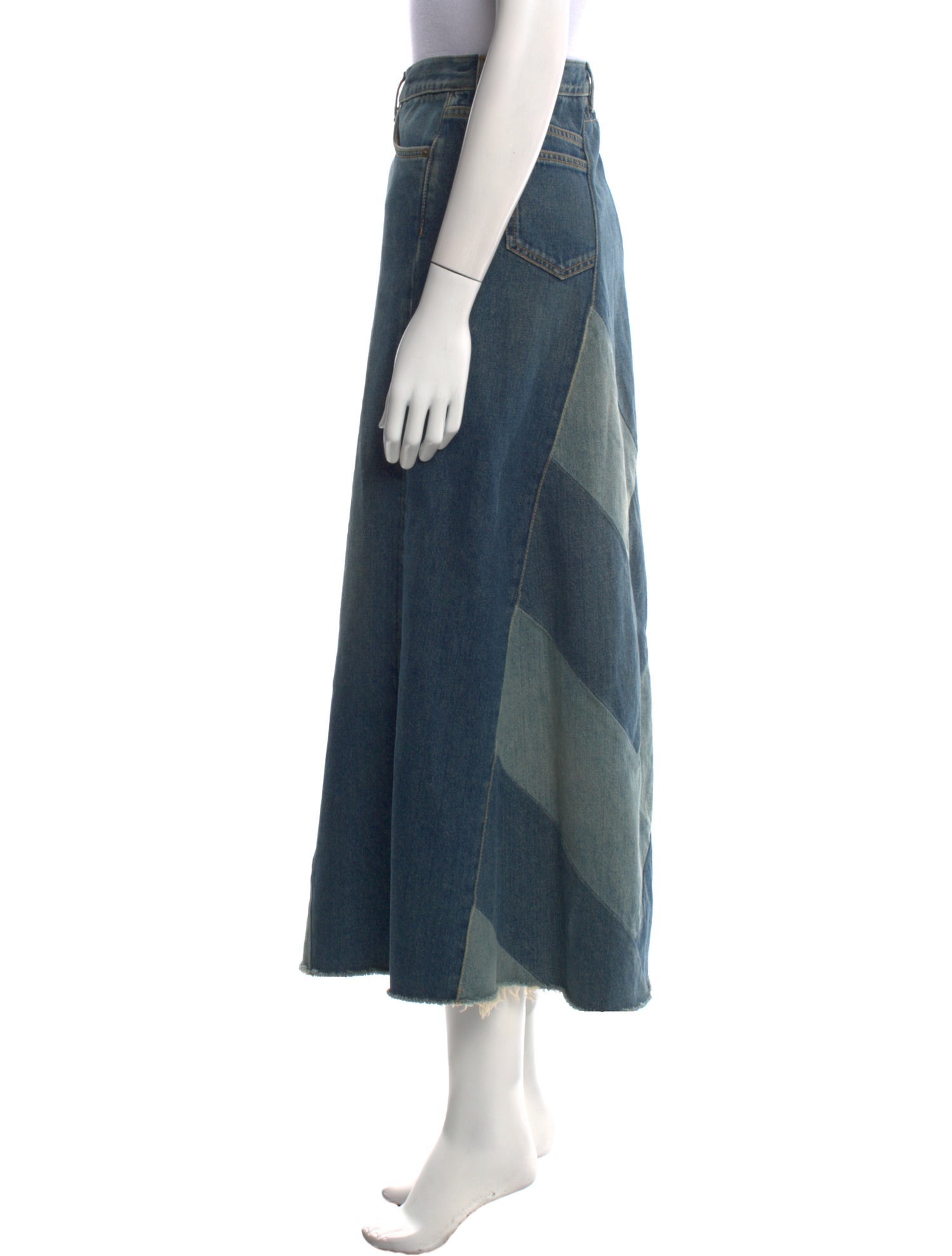 Saint Laurent Vintage Midi Length Skirt