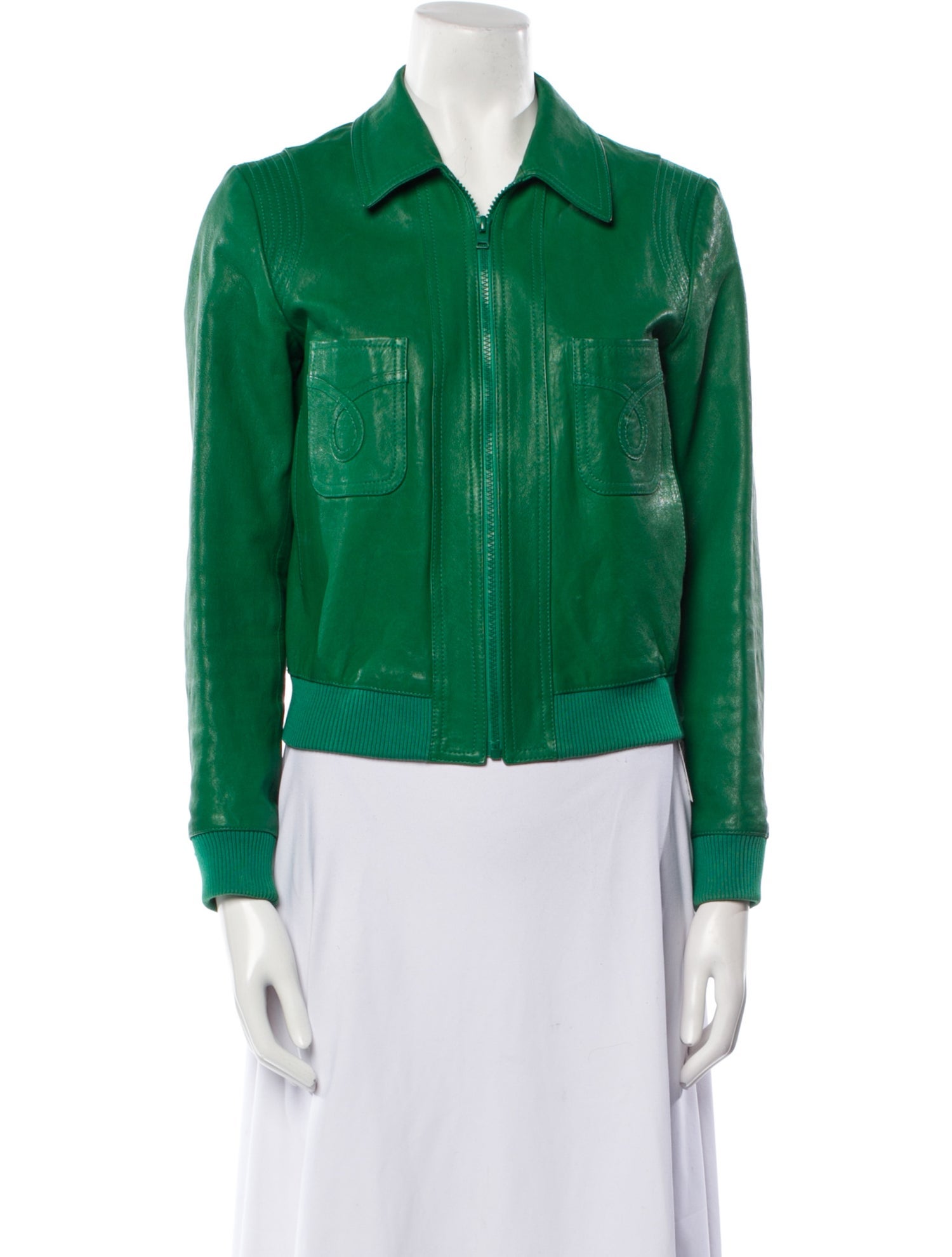 Saint Laurent Leather Biker Jacket