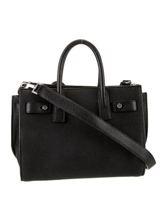 Saint Laurent Leather Sac De Jour