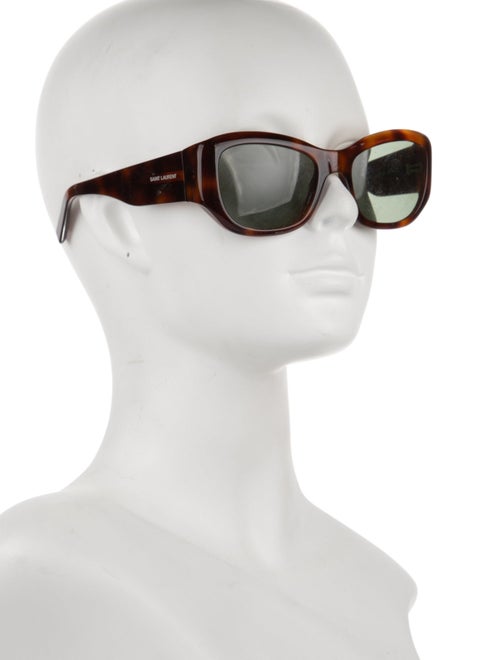 Saint Laurent Square Tinted Sunglasses