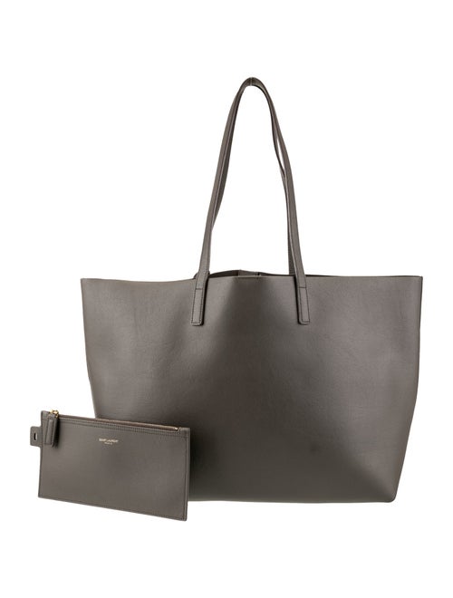 Saint Laurent Leather Tote East West