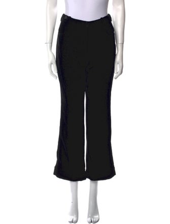 Saint Laurent Velvet Wide Leg Pants